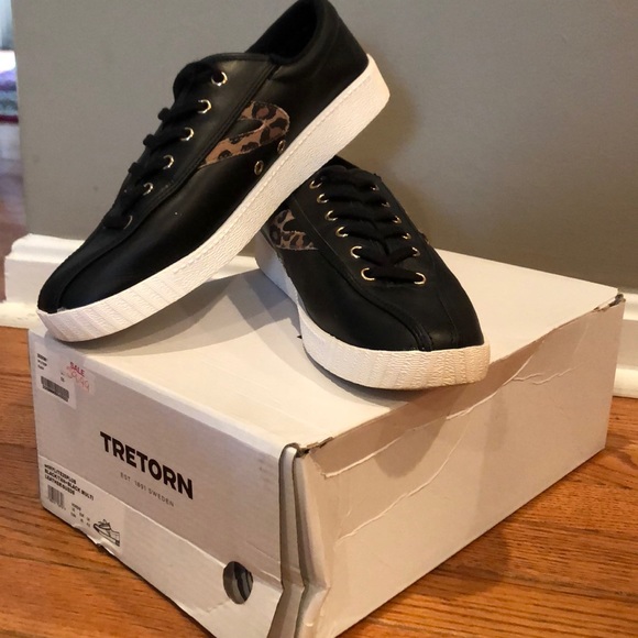 tretorn nylite leopard